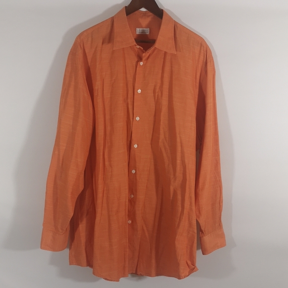 Jean-Paul (4) Men's Tailor-Made Designed Dress Shirts 3X-Tall Premier Cotton EUC - Picture 2 of 16